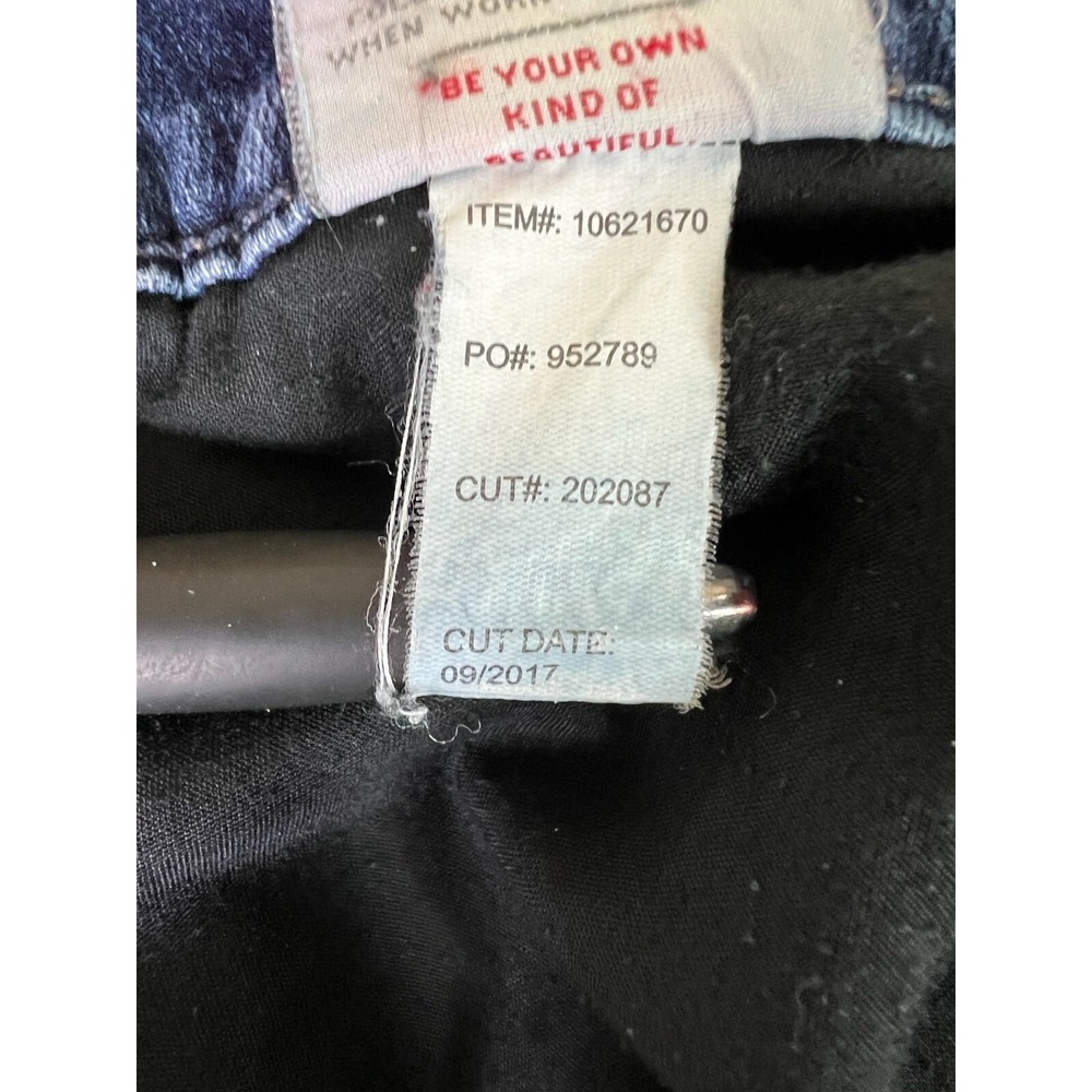Torrid Jeans Women's 28XS 48x27 Blue Denim Relaxed Stretch Casual Cut 202087 - Picture 10 of 15